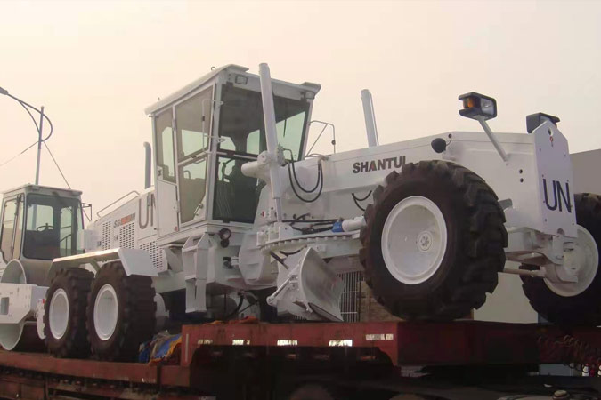 世界有我，山推助力聯(lián)合國維和任務(wù)。