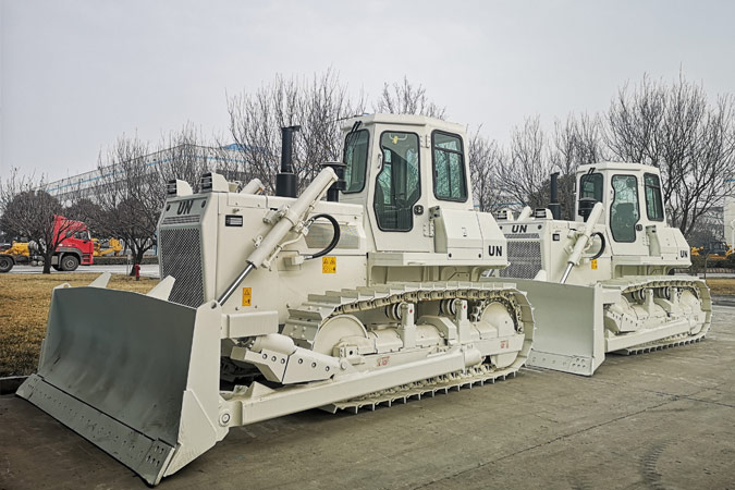 世界有我，山推助力聯(lián)合國維和任務(wù)。