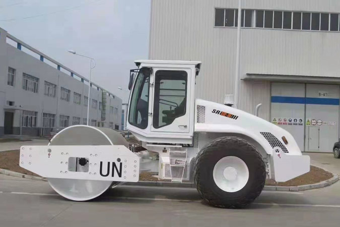 世界有我，山推助力聯(lián)合國維和任務(wù)。